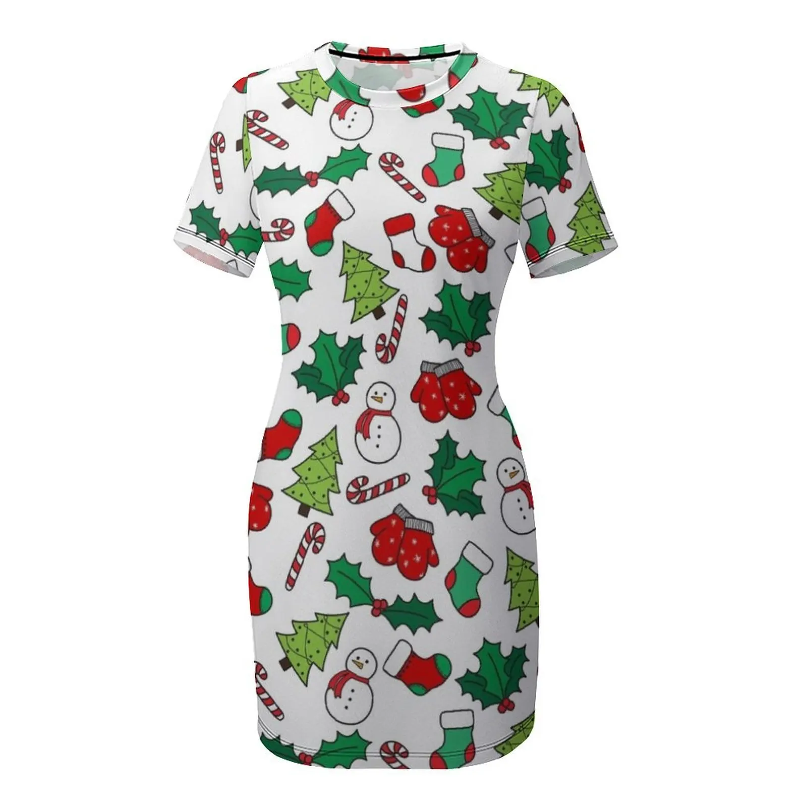 Umore natalizio Abito a maniche corte abiti da ballo 2025 abito da festa da donna di lusso abito estivo da donna abiti da occasione formale