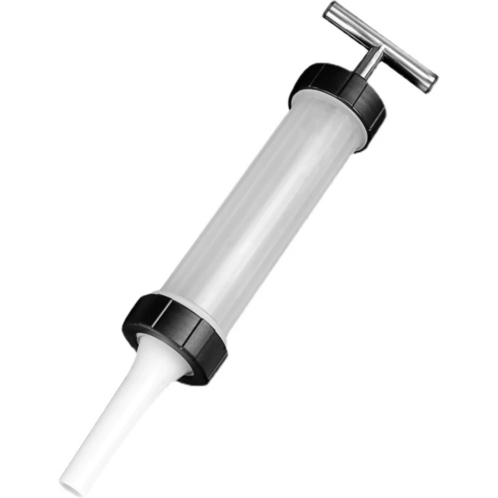 Manual Homemade Sausage Stuffer with 3 Filling Nozzles Sausage Syringe  Suitable for Family Gatherings and Barbecues