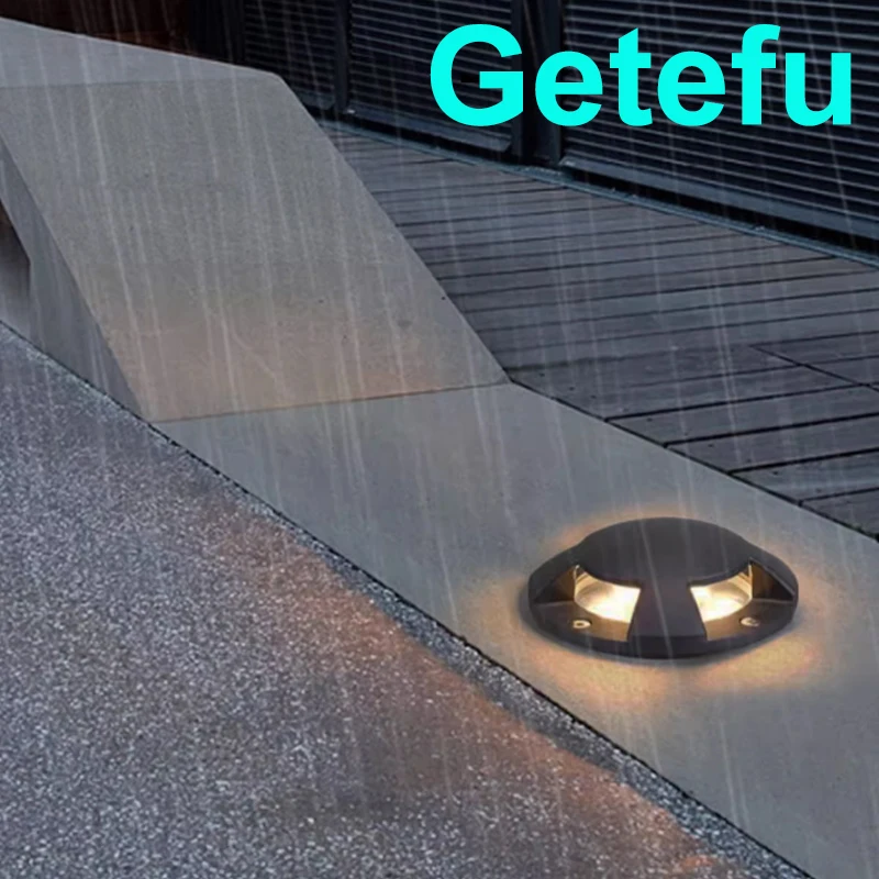 Außen beleuchtung 12w 6w 3w Gartenhof Stufen treppe Boden deck LED Einbau leuchten LED unterirdische Scheinwerfer ac110 220v – Detail 17