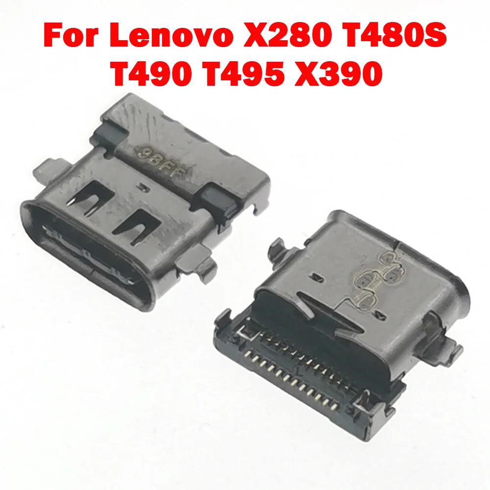 1-10szt USB TYPE C Jack DC Power Port Connector Dla Lenovo ThinkPad X280 T490 T480S X390 L13 T590 Laptop USB-C Socket Jack
