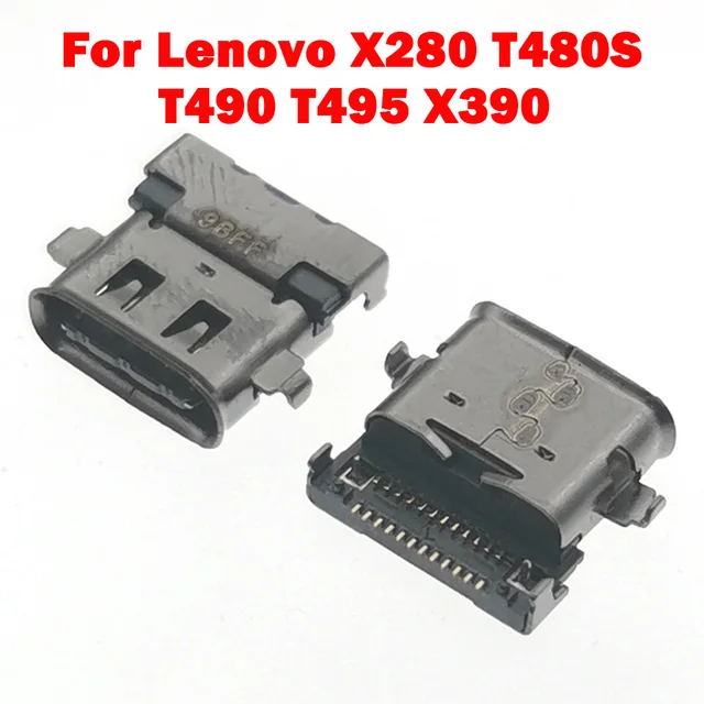 1-10szt USB TYPE C Jack DC Power Port Connector Dla Lenovo ThinkPad X280 T490 T480S X390 L13 T590 Laptop USB-C Socket Jack