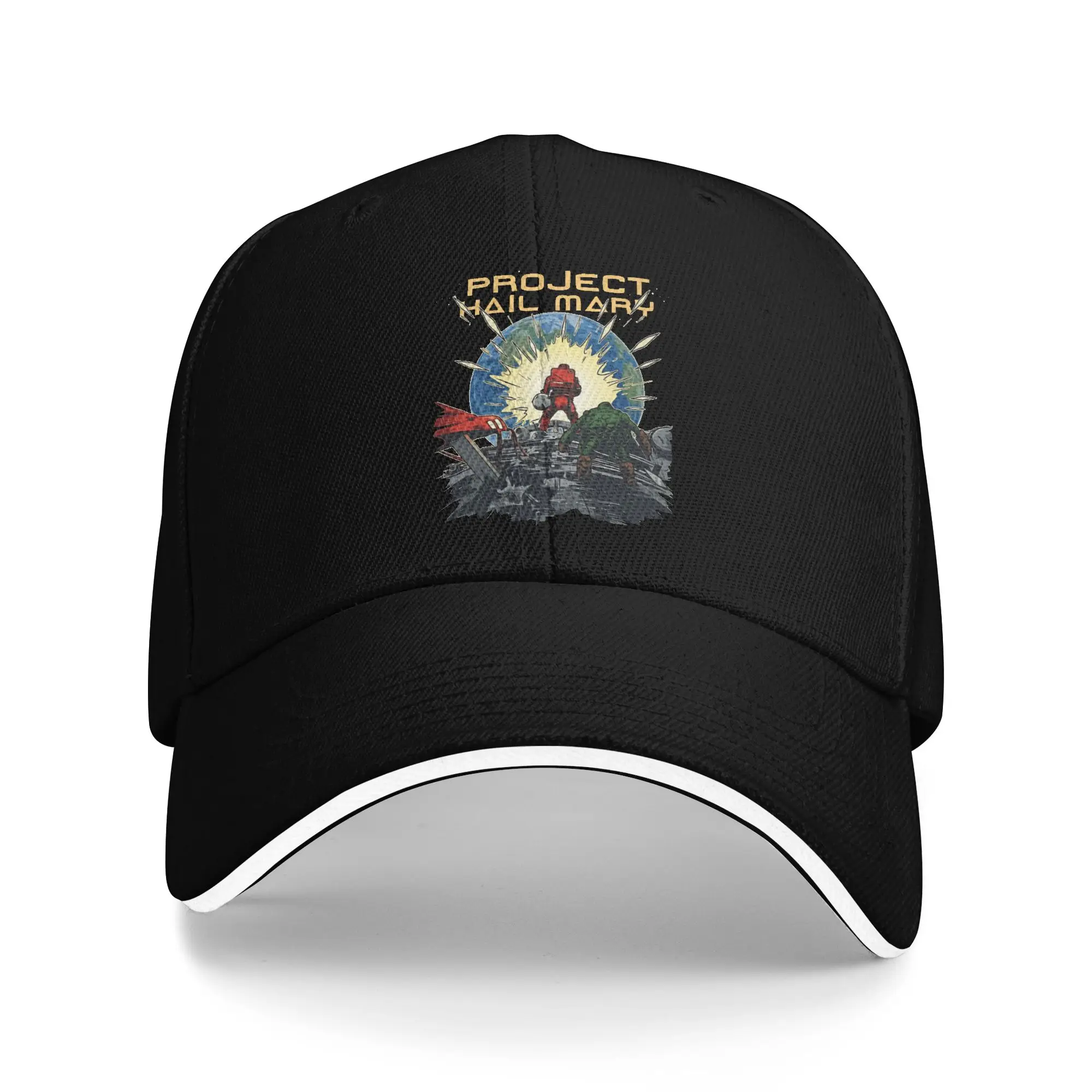 Project Hail Mary Save The World Sci Fi Funny Rocky Amaze Sun Baseball Cap Summer Trendy Trucker Hat Men Fishing Baseball Caps