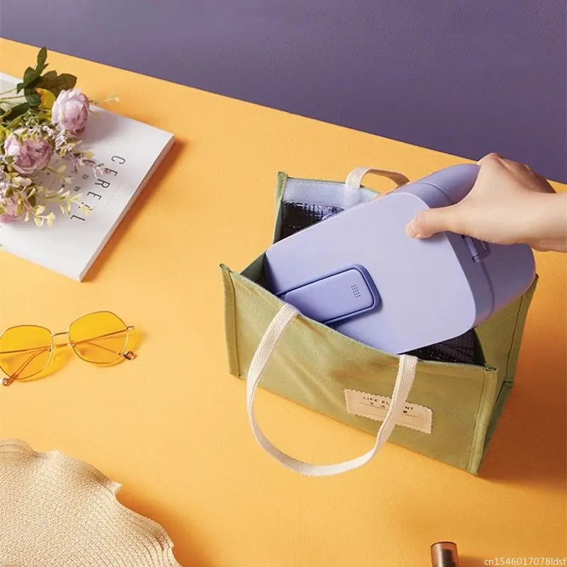 Youpin الحياة عنصر التدفئة الكهربائية علب الاغذية اللاسلكية المحمولة قابلة للشحن صندوق الغداء 1L 2200mAh الغذاء العزل صندوق الغداء