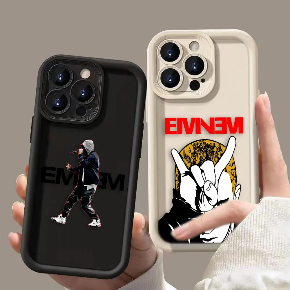 

Singer Poster E-Eminem Phone Case For Xiaomi POCO F8 F7 ULTRA F5 F4 F3 C40 M6 M7 X3 X4 GT X5 X6 X7 PRO TPU Case DIY Shell Cover