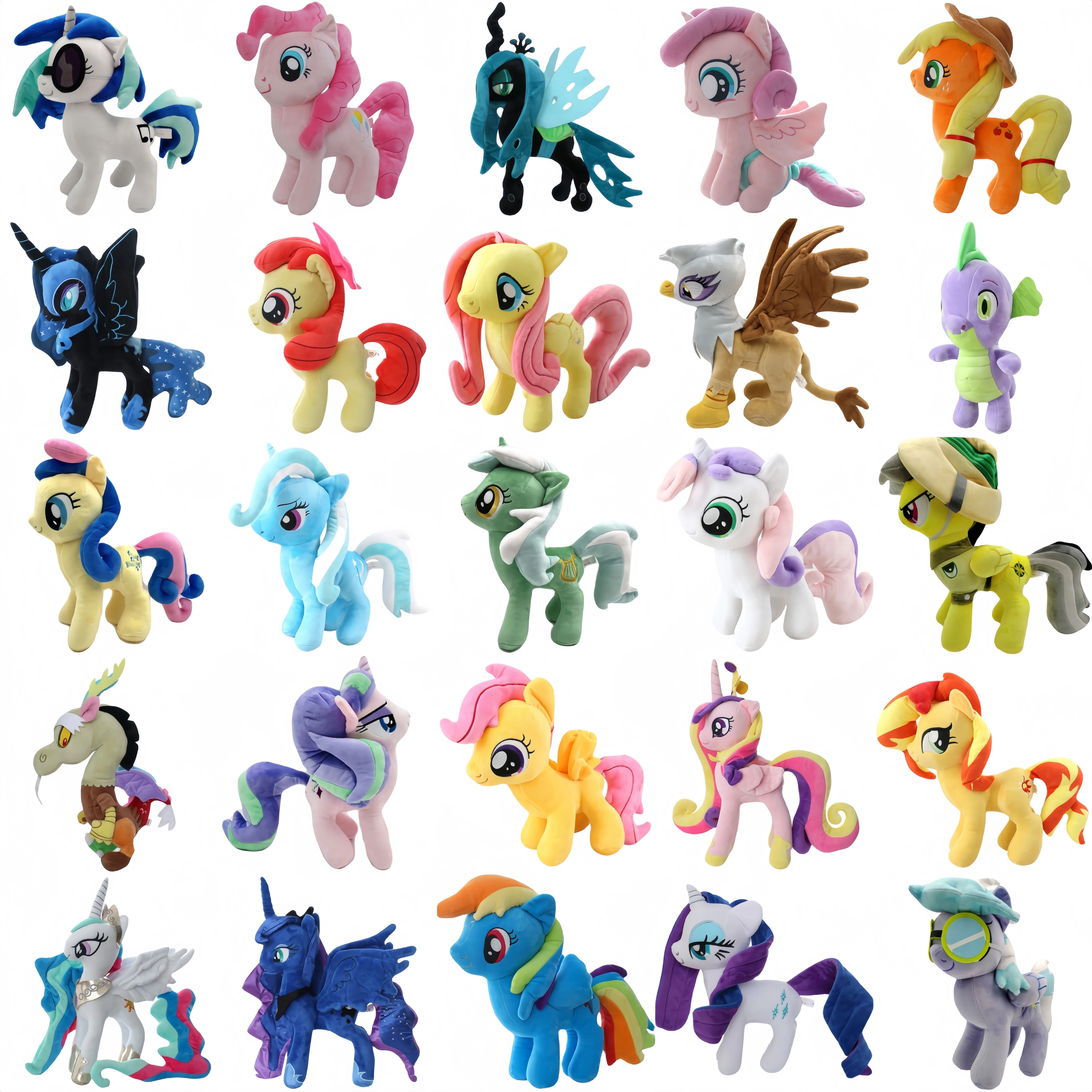 My Little Pony Plush Toy Universe Princess Moon Princess Nightmare Month Crane Machine Twilight Sparkle Pinkie Pie Plush Doll