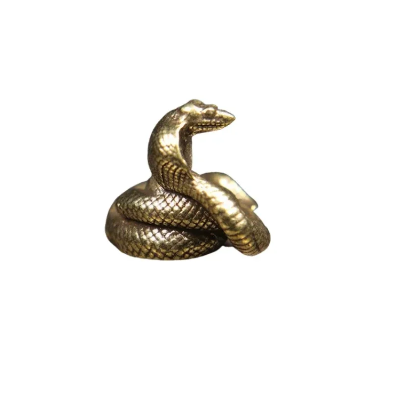 Brass Crafts Brass Snake Pendant Ornament Zodiac Snake Pendant Ornament