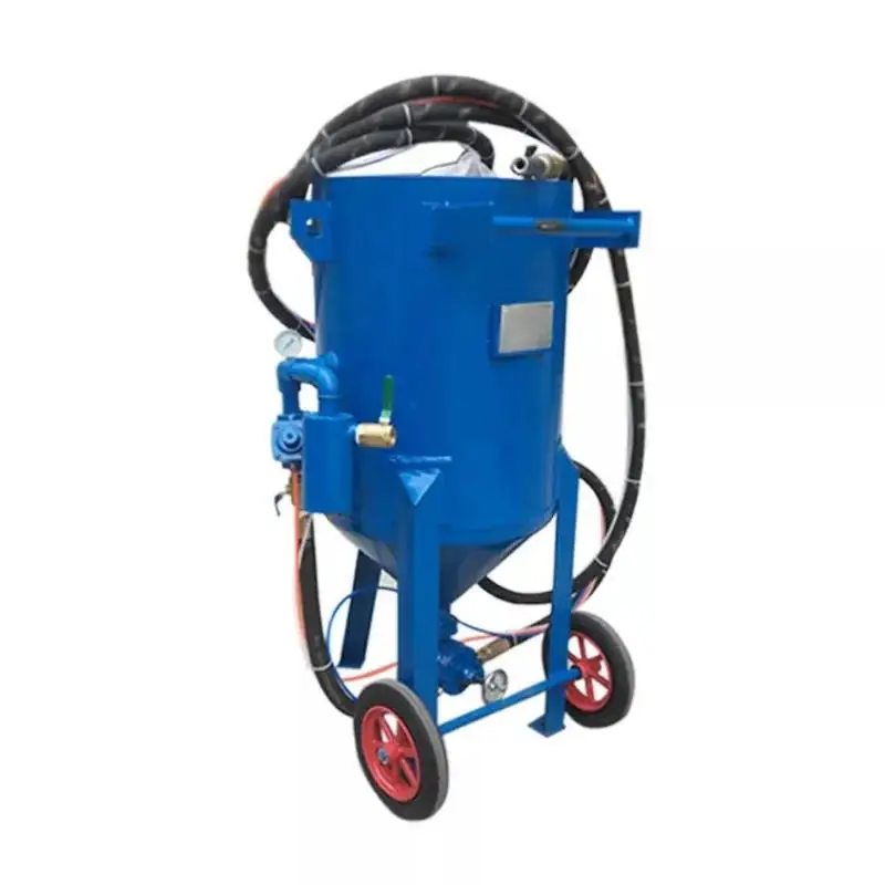 YG Dustless Stripping Surface Cleaning Sandblaster Pot Wet SandBlasting Cabinet Wet Sandblaster Sand Blasting Machine