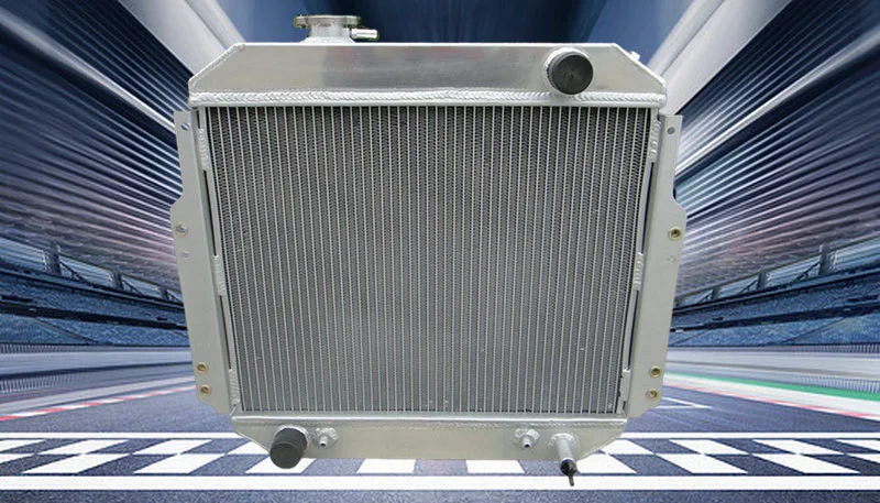 Aluminum Radiator For 1988-1992 Nissan Forklift A10-A25 H20 OEM 2146090H10 AT MT 2.0L L4 1989 1990 1991 1992 88 89 90 91 92