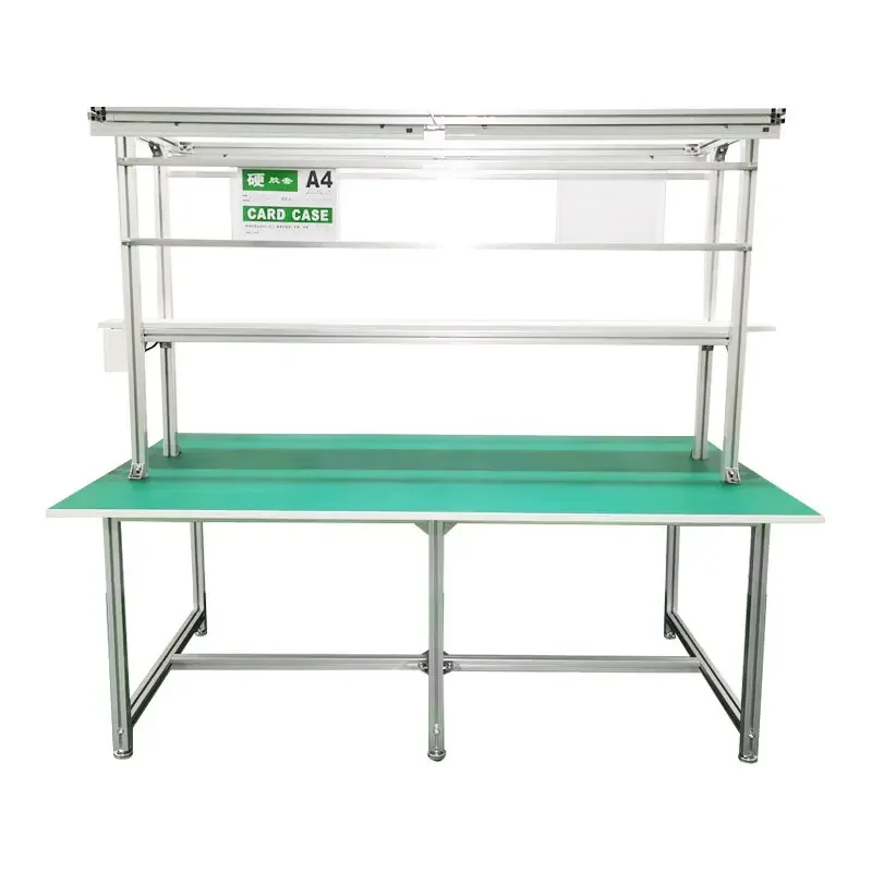 Thickened aluminum alloy anti-static workbench Industrial processing operation table