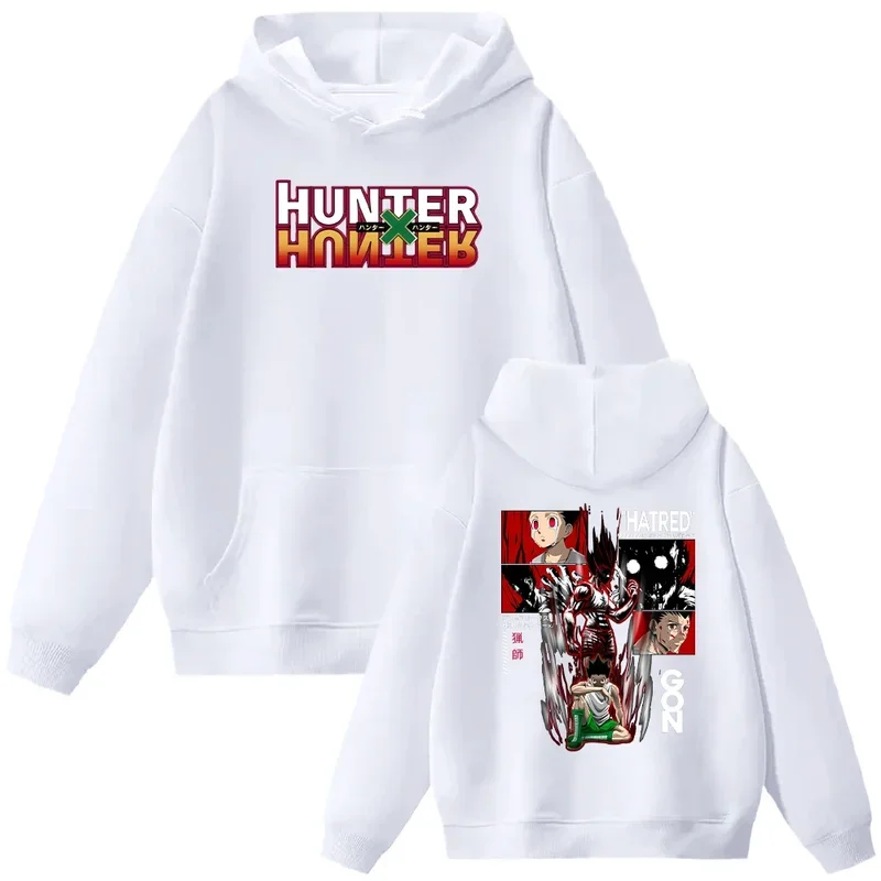 Hunter X Hunter GON·FREECSS Manga Printed Hoodies Men Women Harajuku Pullover Autumn Winter Long Sleeve Sweatshirts Clothing