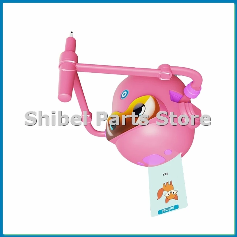 Educational Drawing Robot for Kids Interactive Learning Toy for Early Childhood Enlightenment Pink-A57M