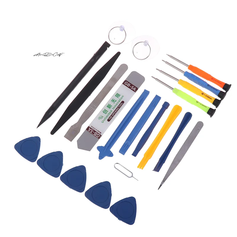 Jeu de tournevis à levier Spudger 22 en 1, Kit d'outils d'ouverture de réparation pour téléphones portables, tablettes, ordinateurs, démontage, ensemble d'outils manuels