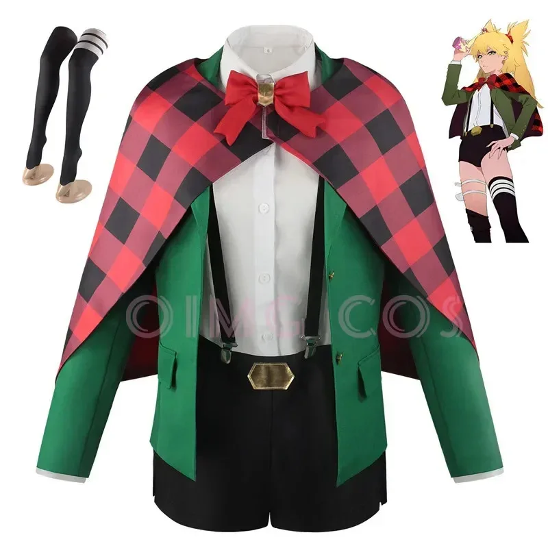 

DY20Burn The Witch Noel Niihashi Косплей Ниндни Униформа Костюм Аниме Костюмы на Хэллоуин для женщин Game25