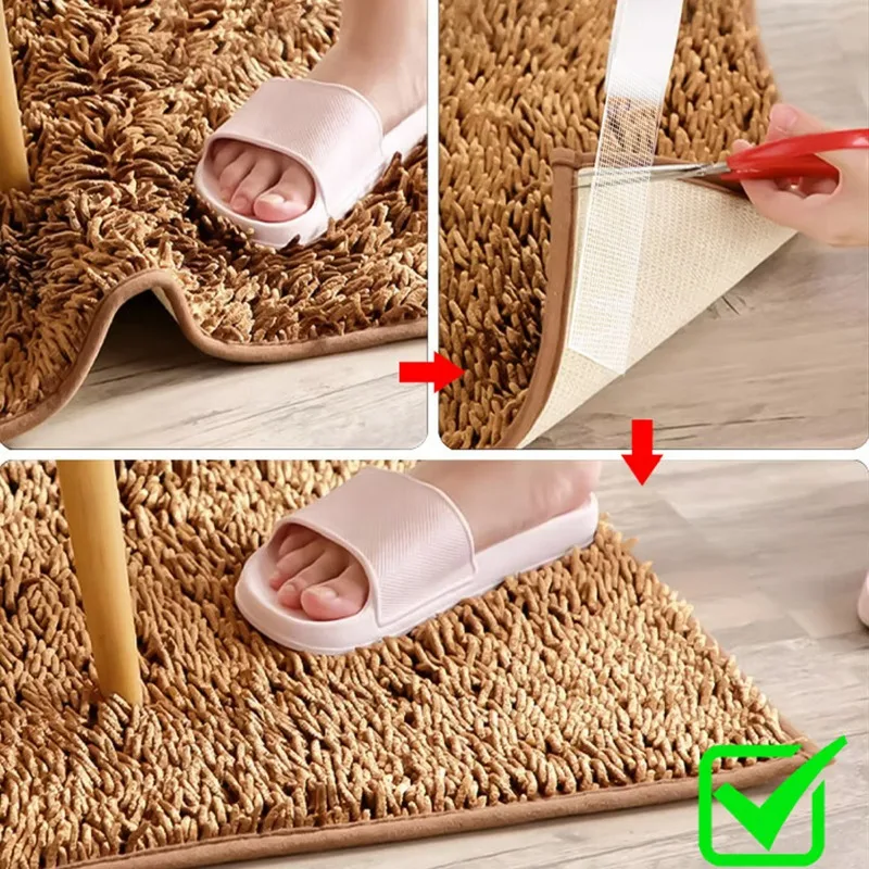 Nastro adesivo biadesivo Nano 3/10M Strisce di nastro a rete impermeabili resistenti Adesivo fisso antiscivolo trasparente senza traccia per la casa