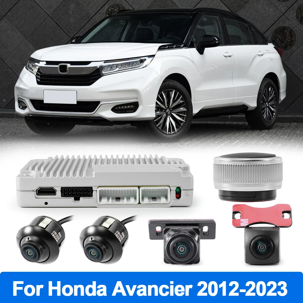 Car Bird Super 3D Panoramic AerialView System for Honda Avancier 2012 2013 2014 2015 2016 2017 2018 2019 2020 2021 2022 2023