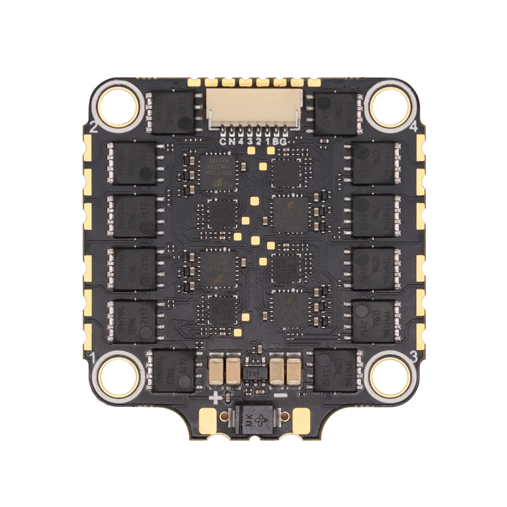 HAKRC 2130 50A 4-in-1 ESC 2S-8S Lipo Low-Noise PWM Drive High-Temperature Resistance Dshot150 for RC Drones FPV Racing Drones