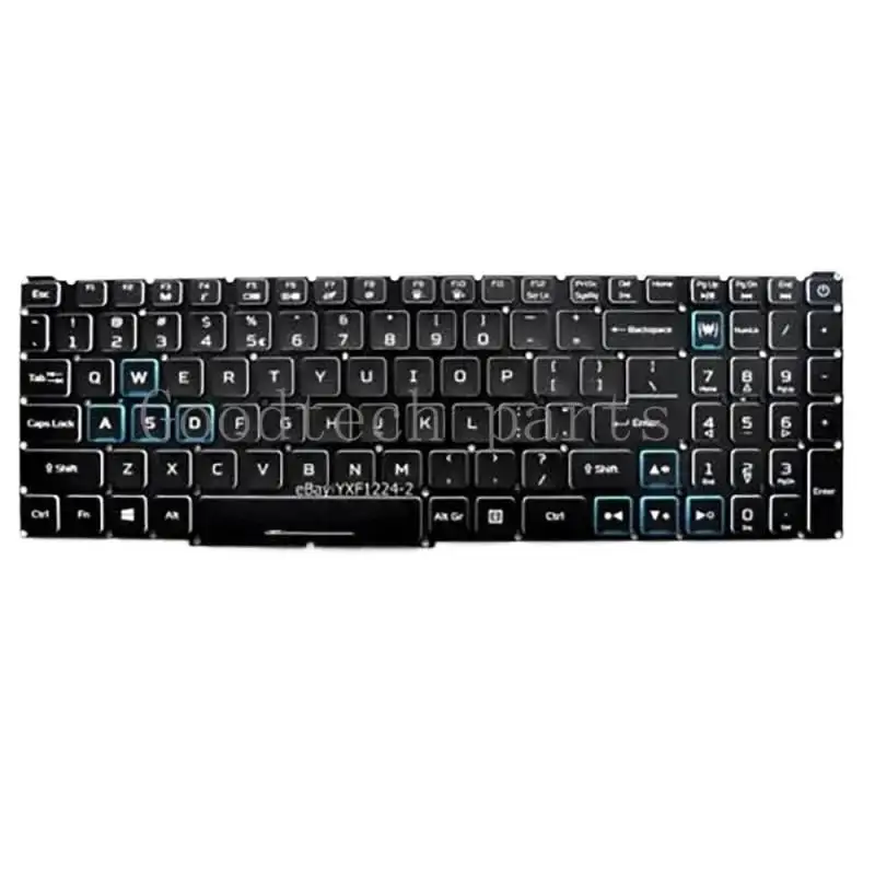 

New keyboard with rgb Backlit For Predator Helios 300 PH315-52 PH317-53-795U PH317-54 (*:*)