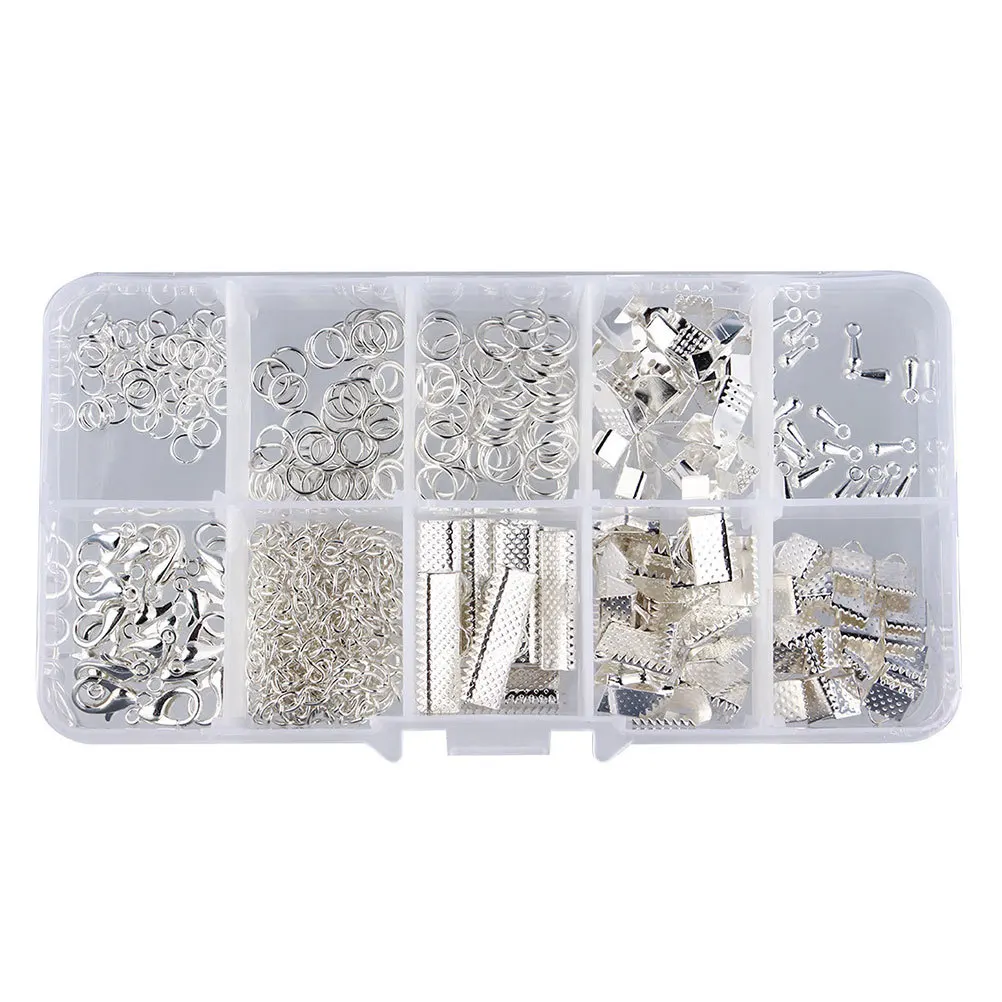 

3 Boxes Diy Jewelry Making Kit Metal Lobster Clasps Earring Findings Craft Supplies Golden Silver Copper For Diy Earrings