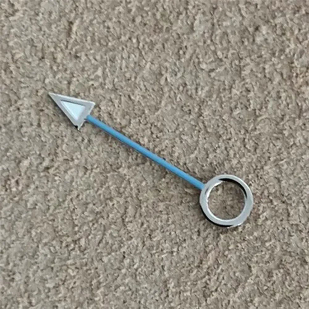 12,5 мм стрелки часов зеленые светящиеся стрелки GMT указатели для NH34 механизм мужские детали часов новый DIY