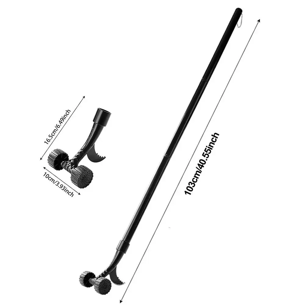 Extractor de malas hierbas para eliminación de raíces, fácil operación, construcción duradera, abrazadera resistente, uso versátil