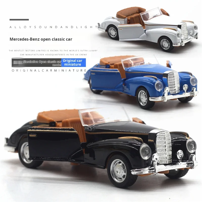 

1:32 Vehicle Model Super Classic Pull Back Toy Car Educational Collection Door Open Car Model Gift Gift Car for Audi