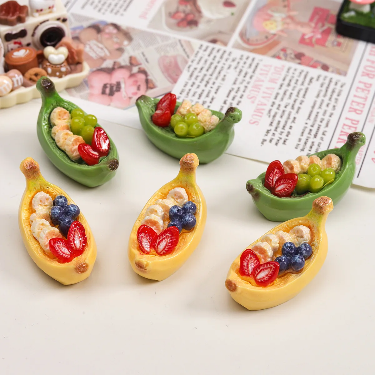 5/50Pcs 3D Banana F…