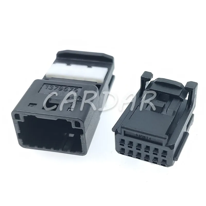 1 Set 12 Pin 1379675-1 1379662-1 Auto Wire Electric Connector AC Assembly Plug Automotive Cable Socket 1379675 1379662