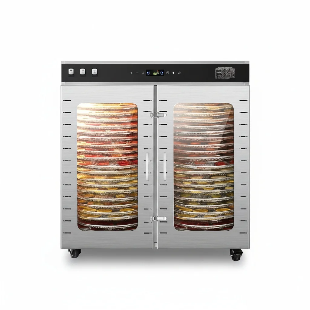 

Commercial Food Dehydrator, Stainless Steel 95x5.50x188cm, Fruit Drying Machine, Vegetable Dryer, Industrial Tray Dryer