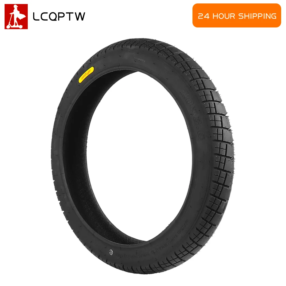 

20-дюймовая внедорожная шина 20x3.0 с широким протектором, износостойкая, противоскользящая, для электровелосипедов, снегоходов, пляжных велосипедов, запчасть 20*3.0