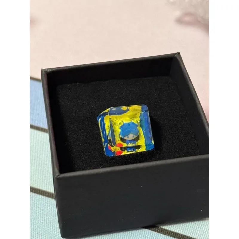 

Fearless Contract Valorant Personalized Keycap Neon Style Cute Resin Custom Gaming KeyCap for Mechanical Keyboard Fashion Gift