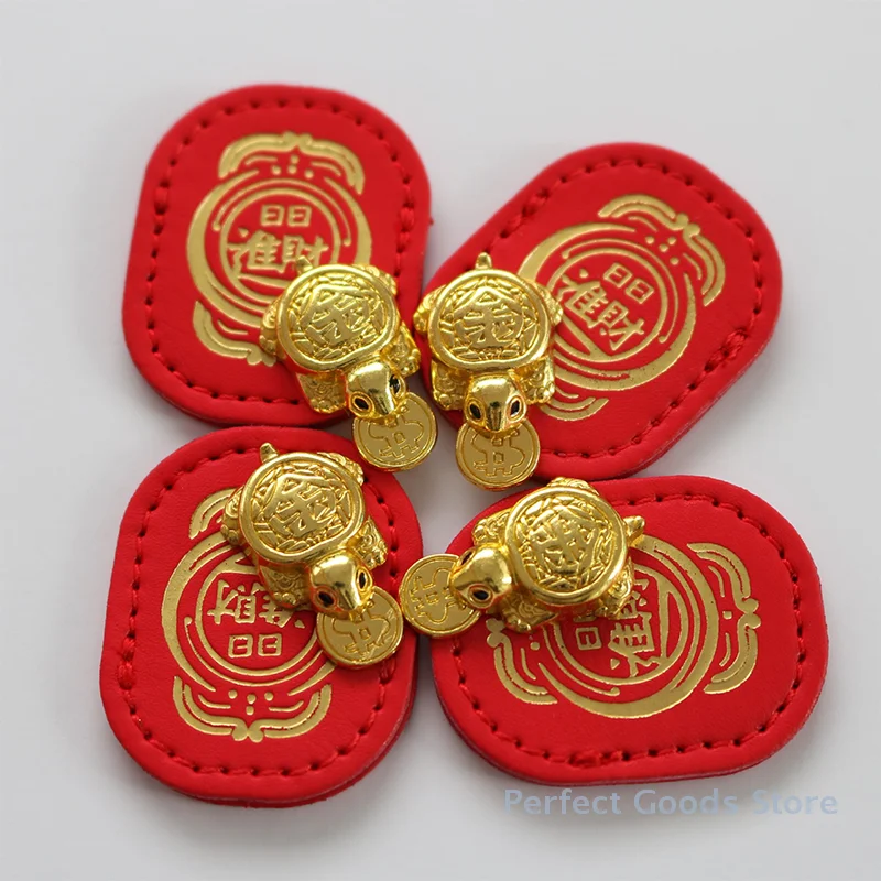 Fengshui Lucky Turtle Wallet Charm Money-Biting Turtle Ornament for Financial Stability And Longevity Daily Wealth Decor