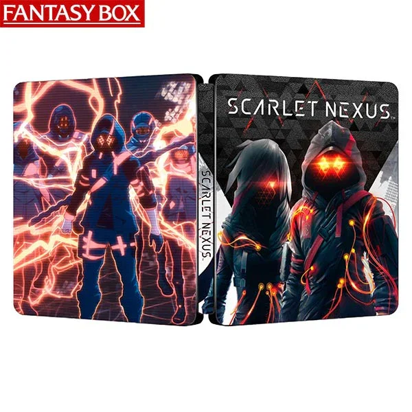 

SCARLET NEXUS Sci-fi Edition Steelcase FantasyBox (Customization,Steel case,Game CD not included)