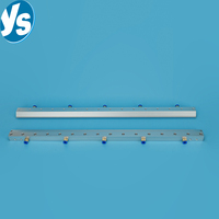 25-2100mm Aluminium Alloy Super Air Knife High Pressure Industrial blower-powered Compressed Air Knife Nozzle
