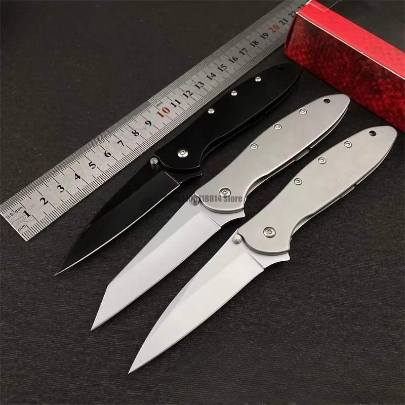 1660 EDC مقبض من الفولاذ المقاوم للصدأ سكين للفرد الصيد الدفاع عن النفس التكتيكية أدوات متعددة EDC التخييم بقاء سكينة تكتيكية #1