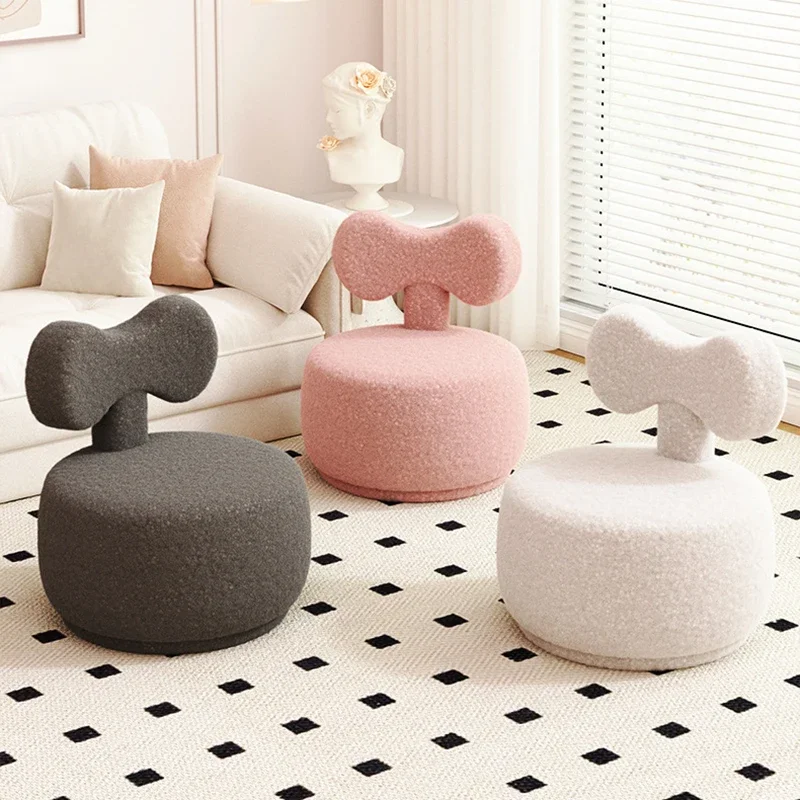 

Italian Style Originality Simplicity Stools Multifunctional Designer Modern Living Room Stools Non-slip Furniture Taburetes HBLC