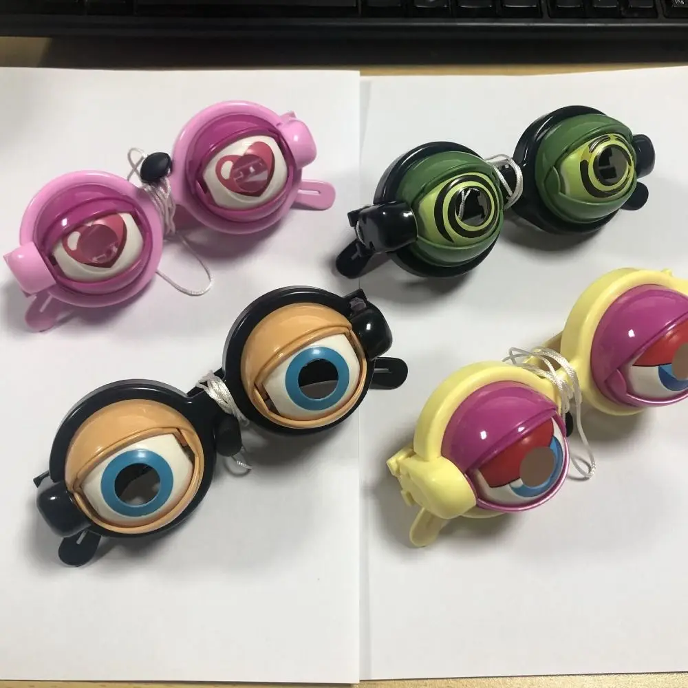 

Новые необычные очки с вытягивающимся шнурком, пластиковые, для вечеринок, забавные очки, для розыгрышей на Рождество