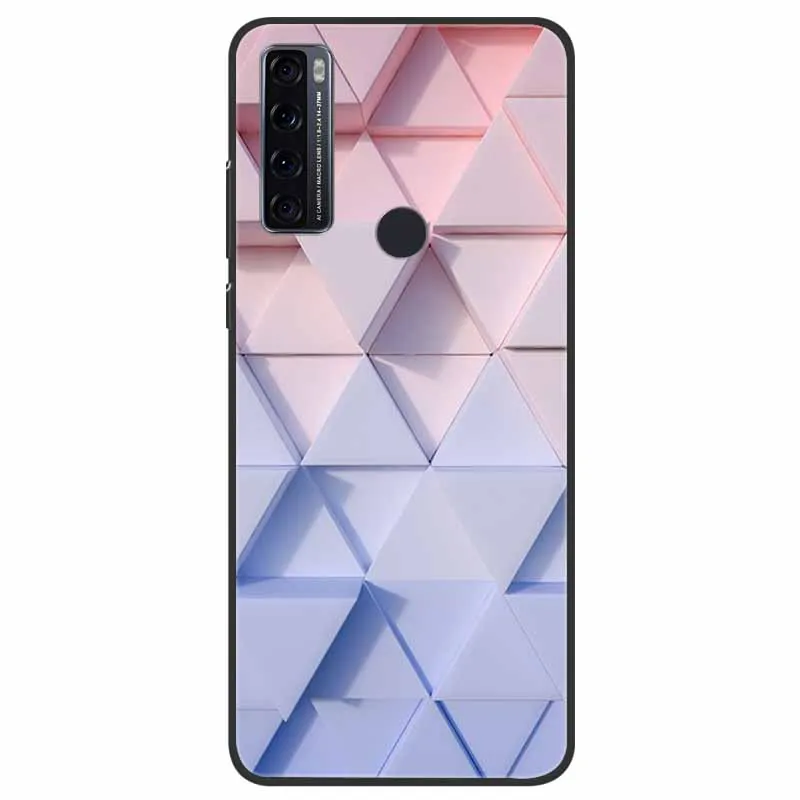 For TCL 20 SE Case Landscape Silicon Beautiful Phone Cases For TCL 20 R 5G 20R 20S 20L 20 XE 20SE Shockproof Bumper Soft Covers
