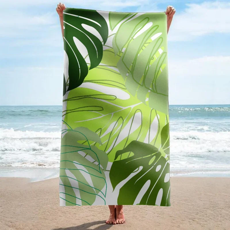 Rainforest Microfiber Beach Towel Oversize Extra Large Quick Drying Quick Fast Dry Sand Free Proof Pool Towel Lounge Cover