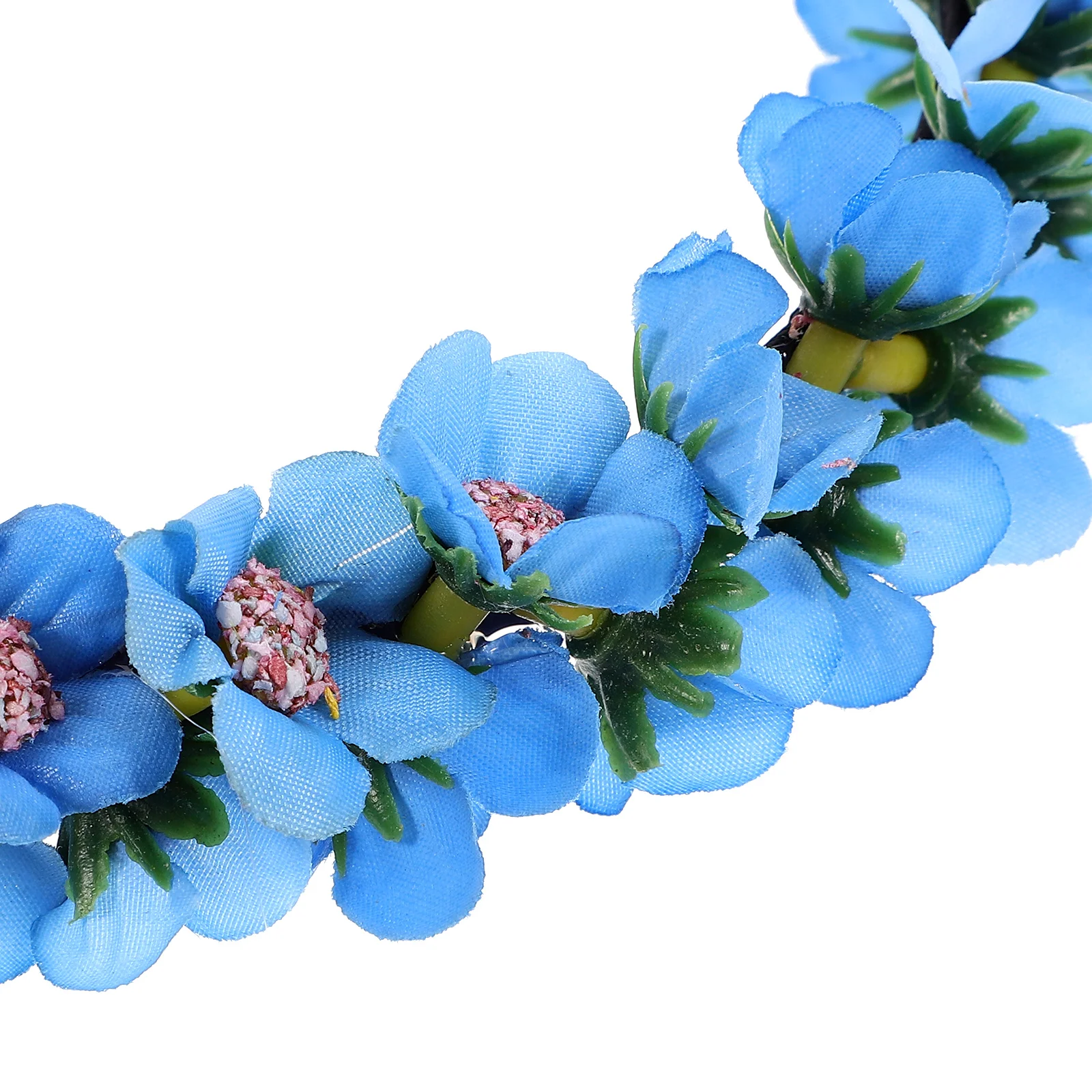 

Floral Hair Headpiece Small Flowers Wreath Headb Women Beach Bride Bridesmaid Wedding Party Accessories Prom Crown Floral Hairb