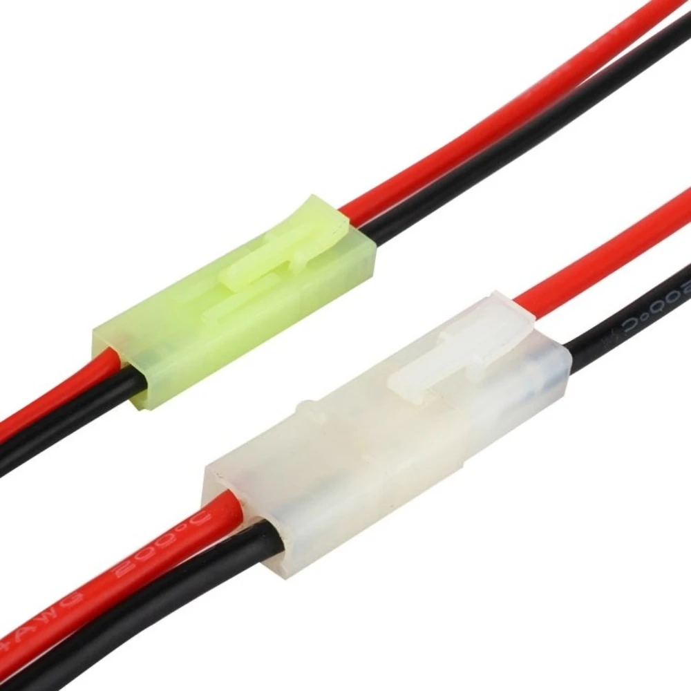 Big/Small Tamiya Plug Male Female Connector Adapter with 10cm/15cm 14/16AWG Silicone Wire Cable for RC Car Lipo Battery Charger