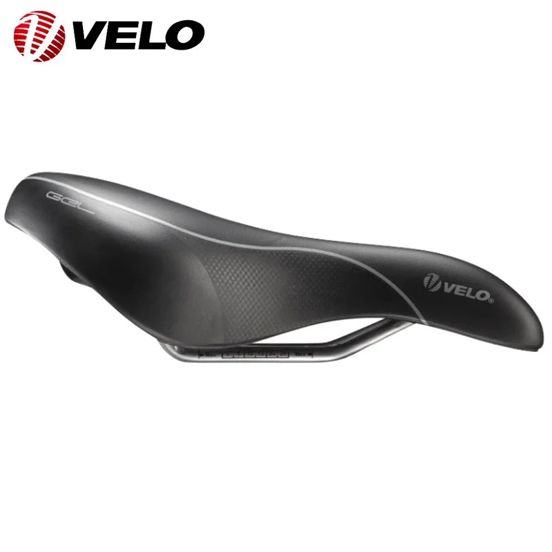 VELO VL-4290 Zone Cut Hollow Breathable Comfortable Silica Gel PU Road Bike City Bike MTB Bicycle Saddle Cushion Cycling Parts