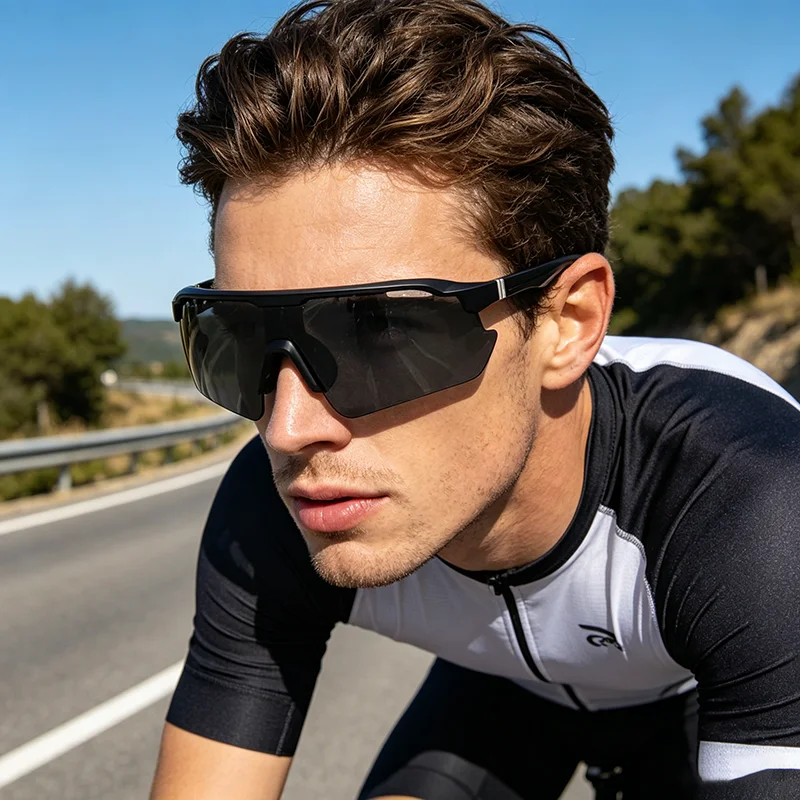 Polarized SunGlasses MTB Bike Protection Eyewear UV400 Cycling Glasses Men Women Sport Eyewear Bicycle Goggles Cycling Equipment