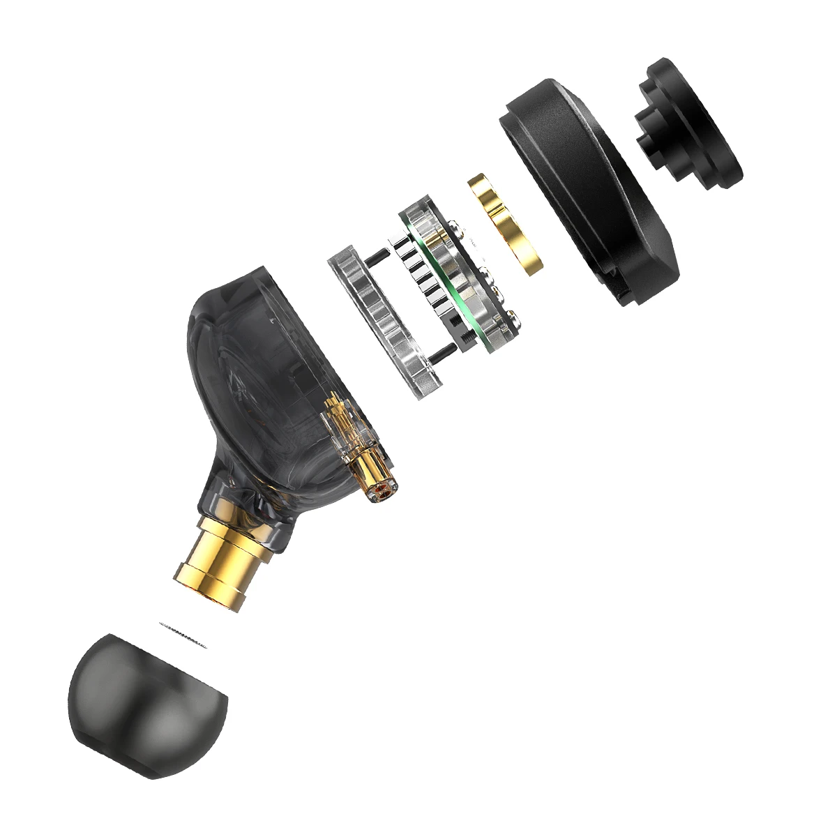 SGOR Luna 개발 광대역 풀밴드 평면 IEM 이어폰, 고순도 무산소 구리, 두꺼운 실버 도금 케이블