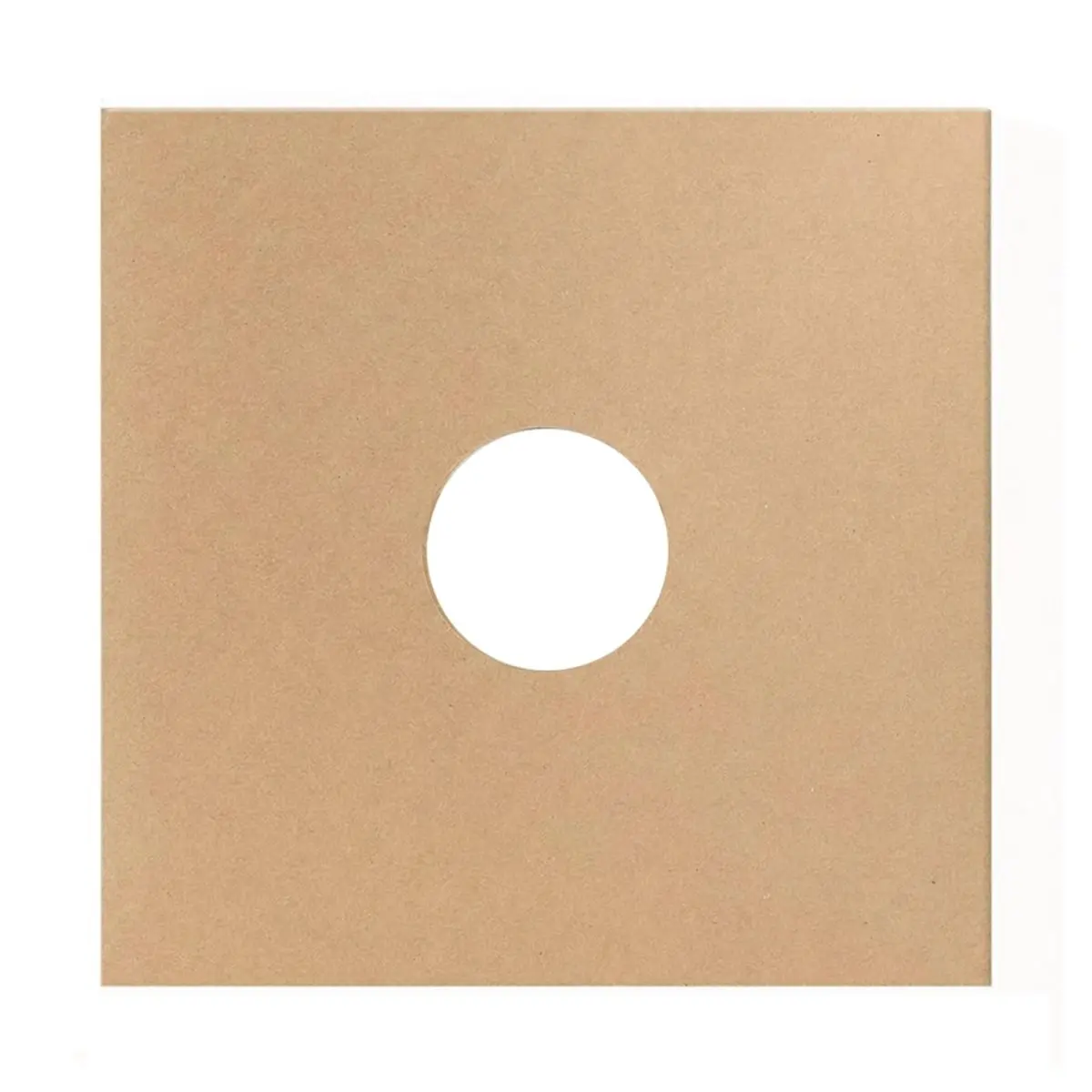 10PCS 10 Inch Vinyl Record LP Jackets Paper Brown Cardboard Vinyl Record Covers Album Covers