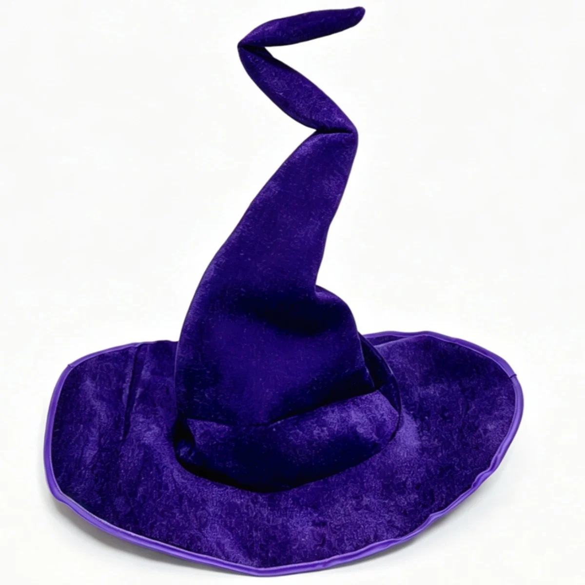 Halloween Faltbarer Hexenhut Schwarzer Zaubererhut Party Cosplay Kostüm Kopfbedeckung Teufelshut Requisiten Damen Kostümzubehör für Cosplay-Partys – Detail 5