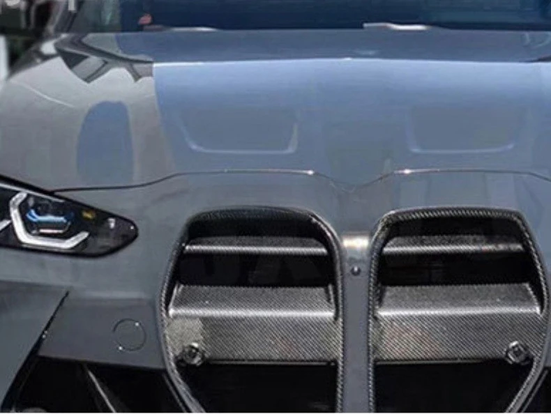 

Suitable For BMW 3 4 Series G80 M3 G82 G83 M4 2021 + Carbon Fiber Middle Mesh, Modified Exterior