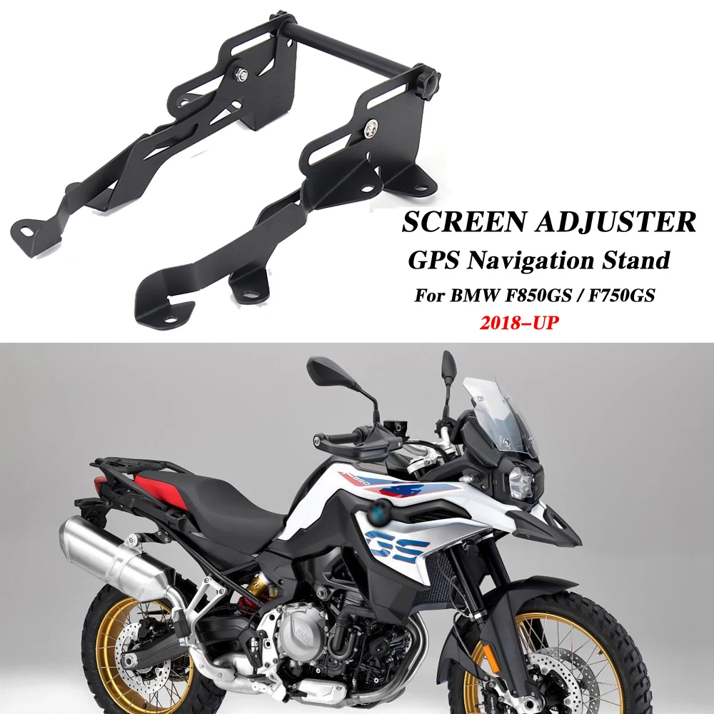 

For BMW F850GS F750GS F 750 GS F 850 GS Motorcycle Accessorie GPS Mount Mounting Adapter Holder Bracket 2018 2019 2020 2021 2022