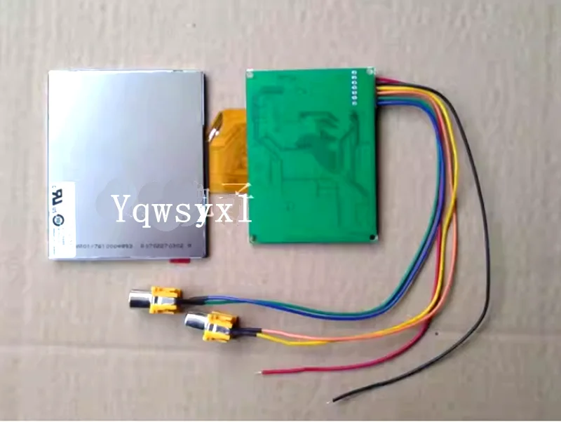 3.5” TFT LCD display module kit LQ035NC111 320X240 4:3 NTSC/PAL auto switch AV in RCA driver board Kit brightness Color adjust