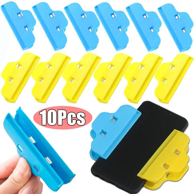 10-1Pcs Phone Fixing Clamp Plastic Clip for IPad IPhone Samsung Tablet LED Screen Repair Cell Phone Tool Fixture Fastening Clamp