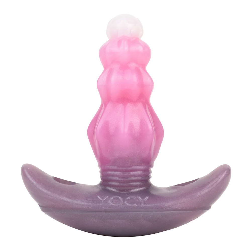 Plush Vibrating Fox Tail Anal Plug Set with Restraint Belt, Straps & Mouth Gag  Role Play Kit, Adult Sex Toy & Adult Game